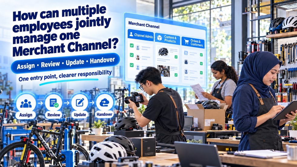 28 👥 How Can Multiple Staff Members Jointly Manage One Merchant Channel?