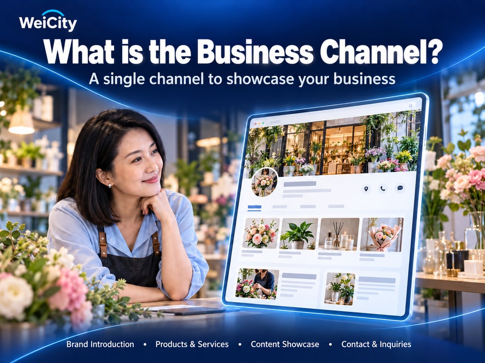 1 What is a WeiCity merchant channel? Get to know your online showcase space