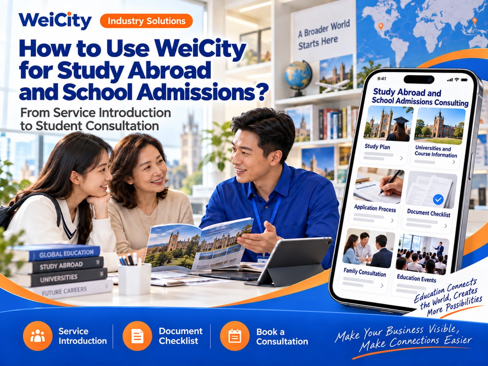 69 How Study Abroad and Education Advisors Can Use WeiCity: From Service Introduction to Student Consultations