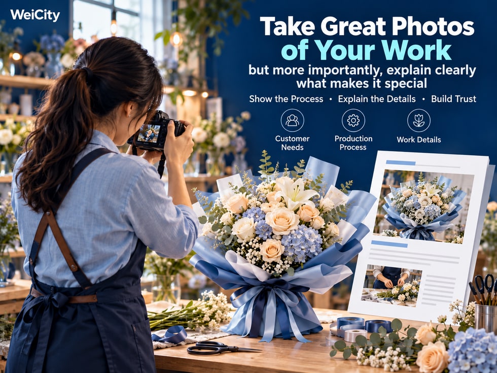 8 📸 Good photos are not enough; customers also need to see what you did well