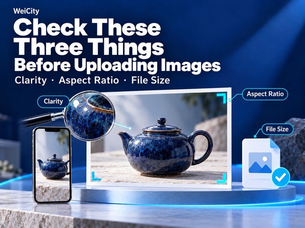 8 What Should Merchants Check Before Uploading Images? A Guide to Clarity, Dimensions and File Size
