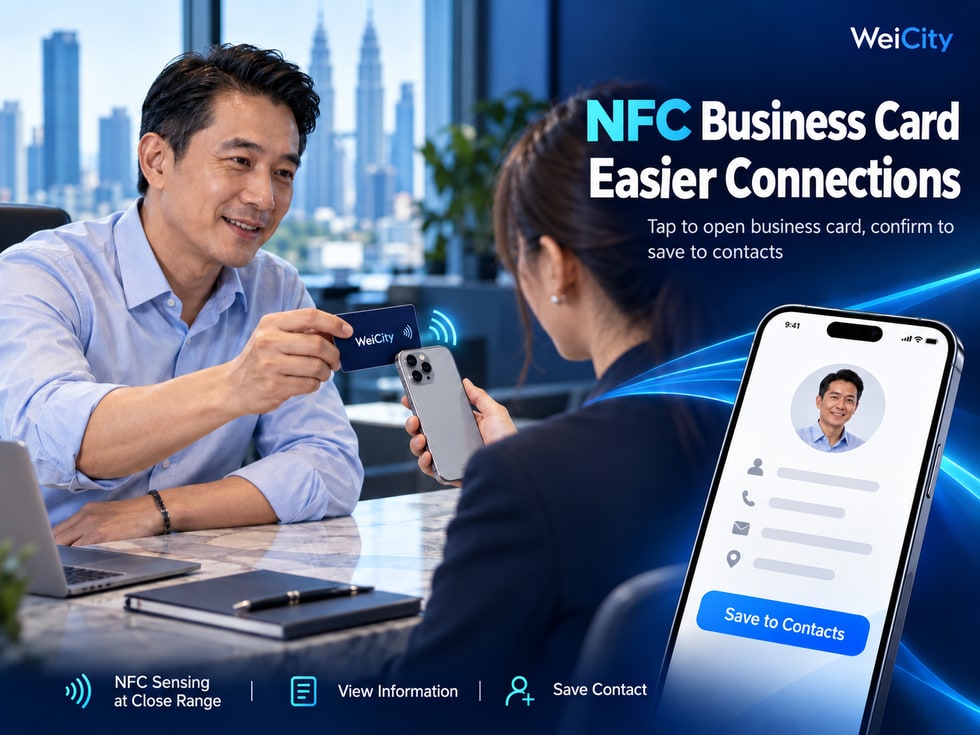 4 One-Tap Phone Contact Saving and NFC Business Cards: Connecting Online and Offline Communication