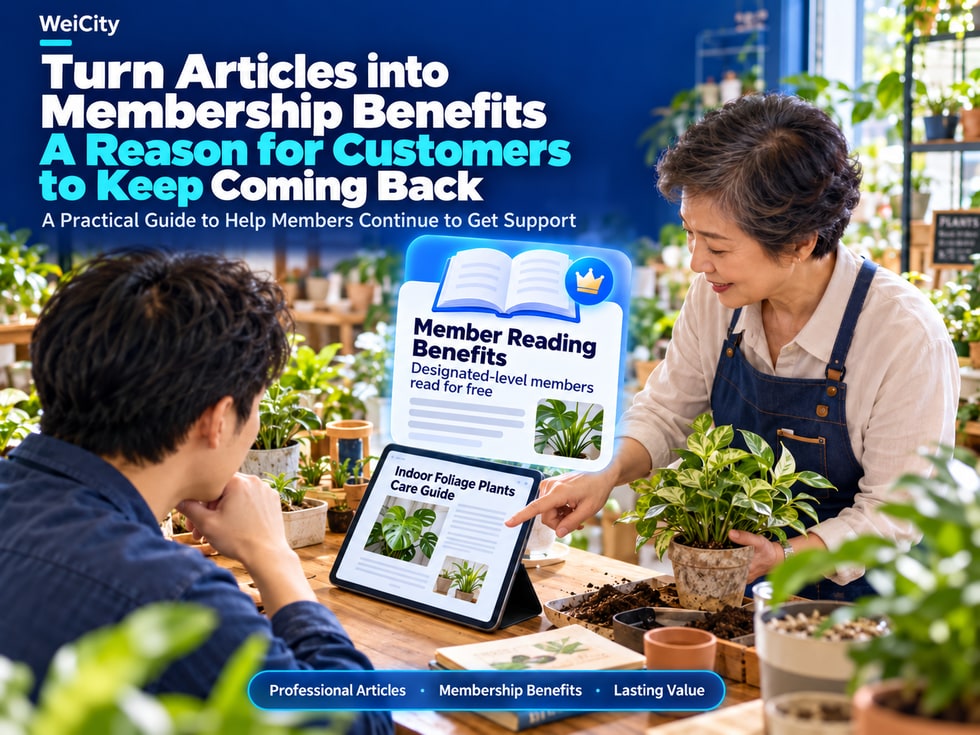 13 👥 Make articles a member benefit to give customers a reason to keep following you