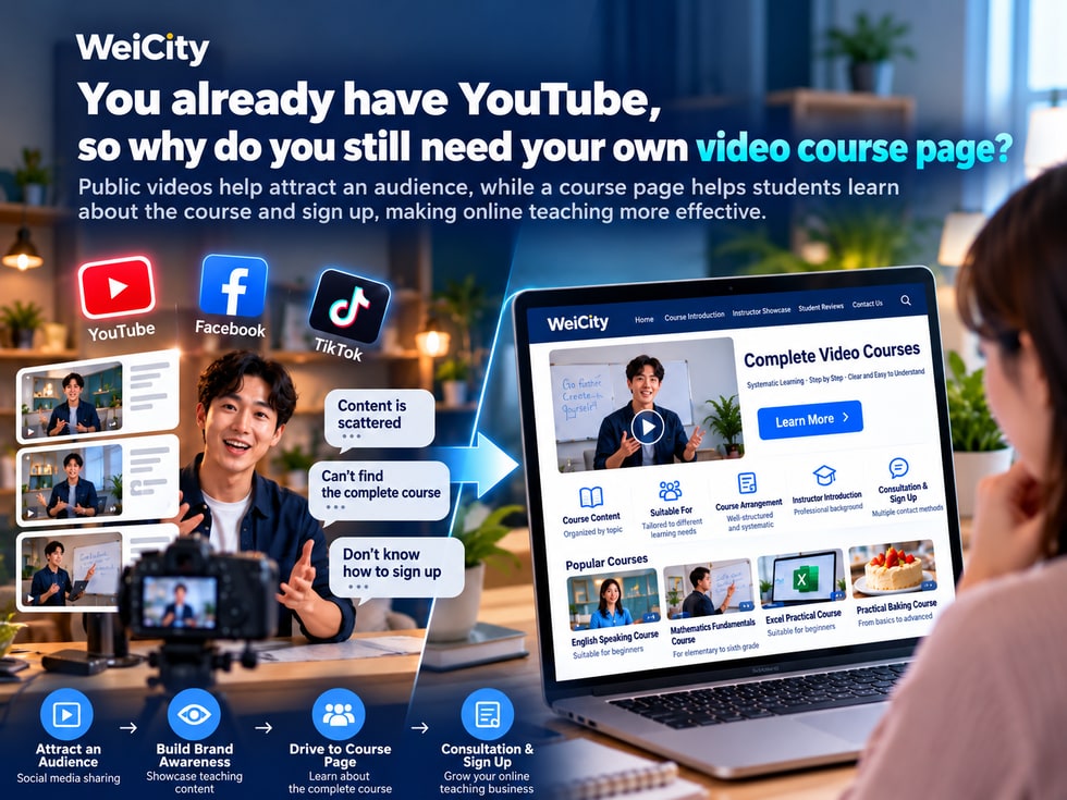 2 Why Do You Still Need Your Own Video Course Page If You Already Have YouTube?
