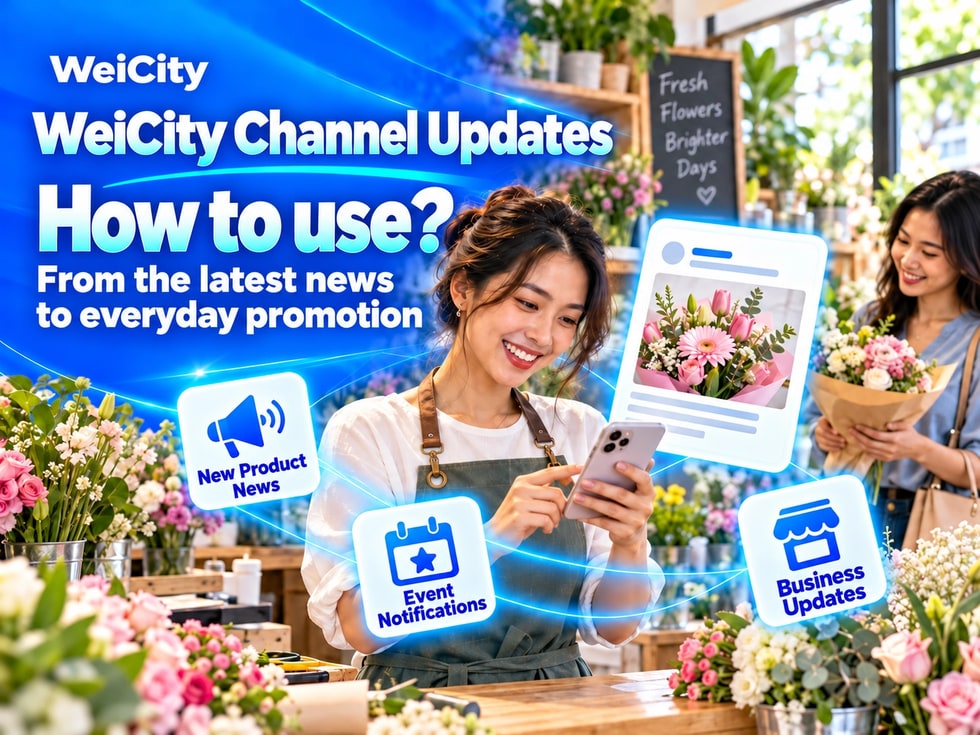 3 How to Use WeiCity Channel Updates? From Latest News to Everyday Promotion