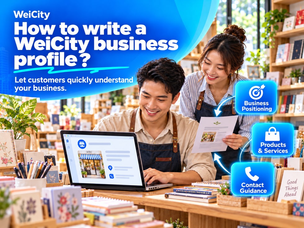 2 How to Write a WeiCity Merchant Introduction? Help Customers Quickly Understand Your Business