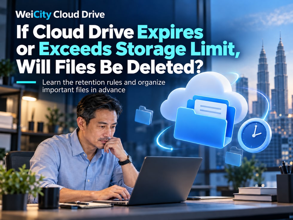 15 Will Files Be Deleted When Cloud Drive Expires or Exceeds Capacity? WeiCity File Retention Policy Explained
