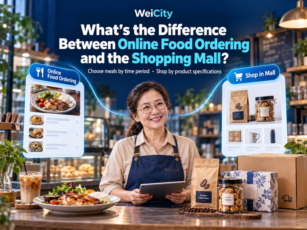 4 ๐ฝ๏ธ How is online food ordering different from Shop purchases?
