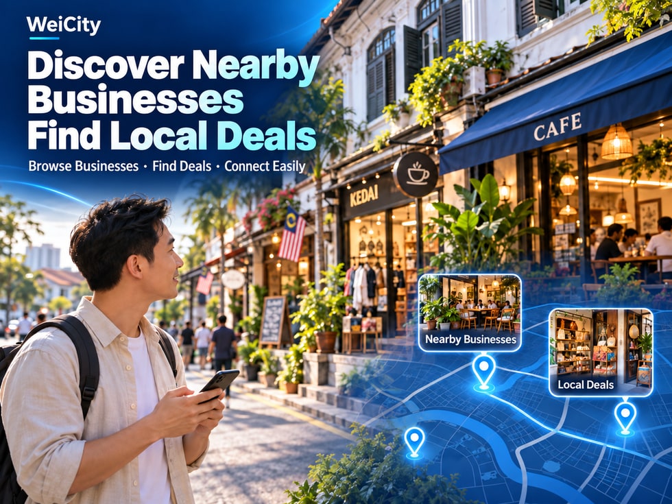 1 WeiCity Nearby & Discover: Find Merchants and Offers Around You