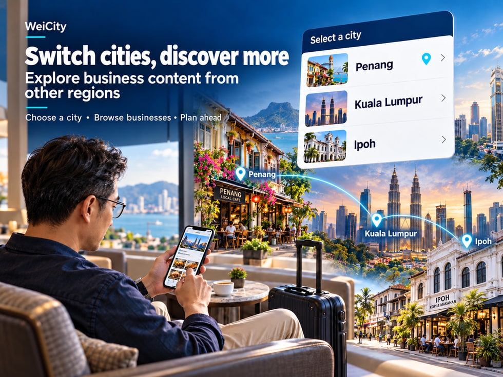 4 How to Switch Cities? View Merchant Content in Other Areas