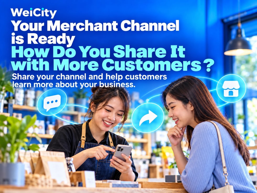 6 Once Your Merchant Channel Is Set Up, How Do You Share It with More Customers?