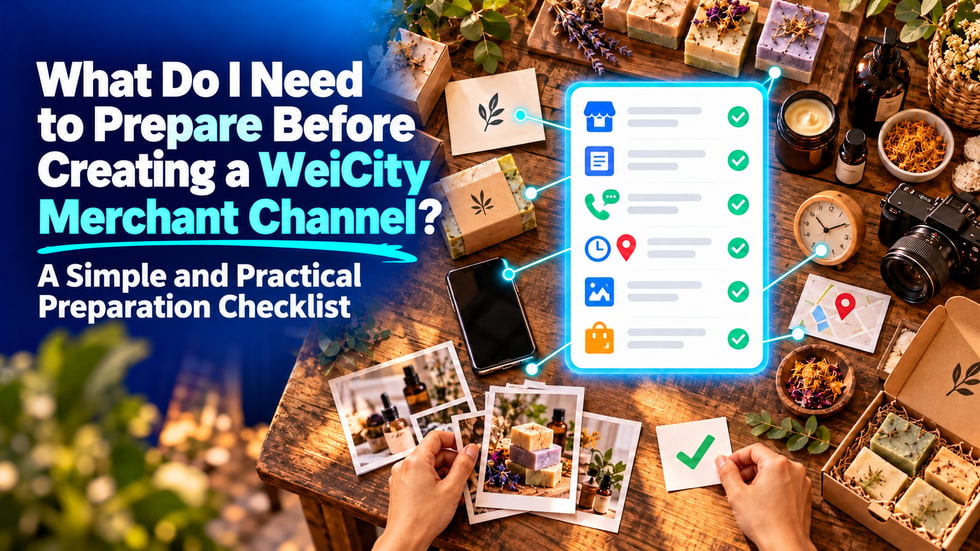 9 🧰 What do you need to prepare before creating a WeiCity merchant channel?