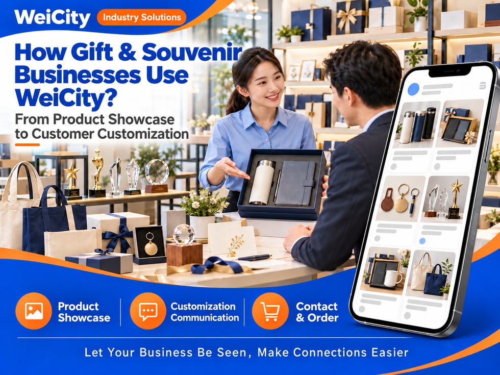 22 How Gift & Souvenir Merchants Can Use WeiCity: From Product Display to Custom Orders