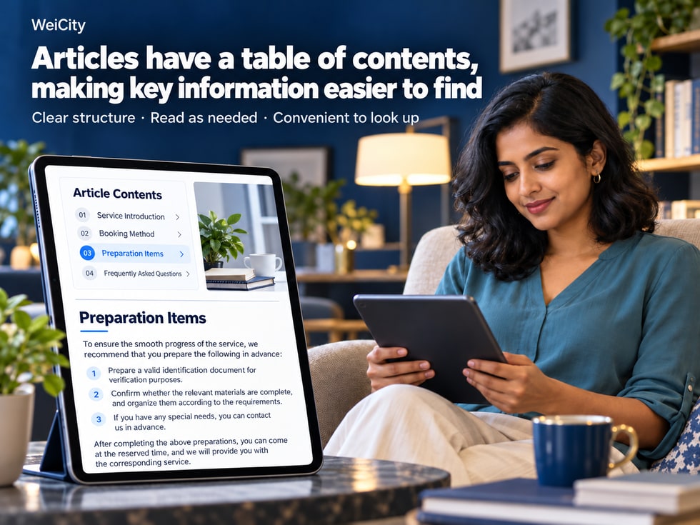 5 What Is an Article Table of Contents For? Help Readers Find Key Points Quickly