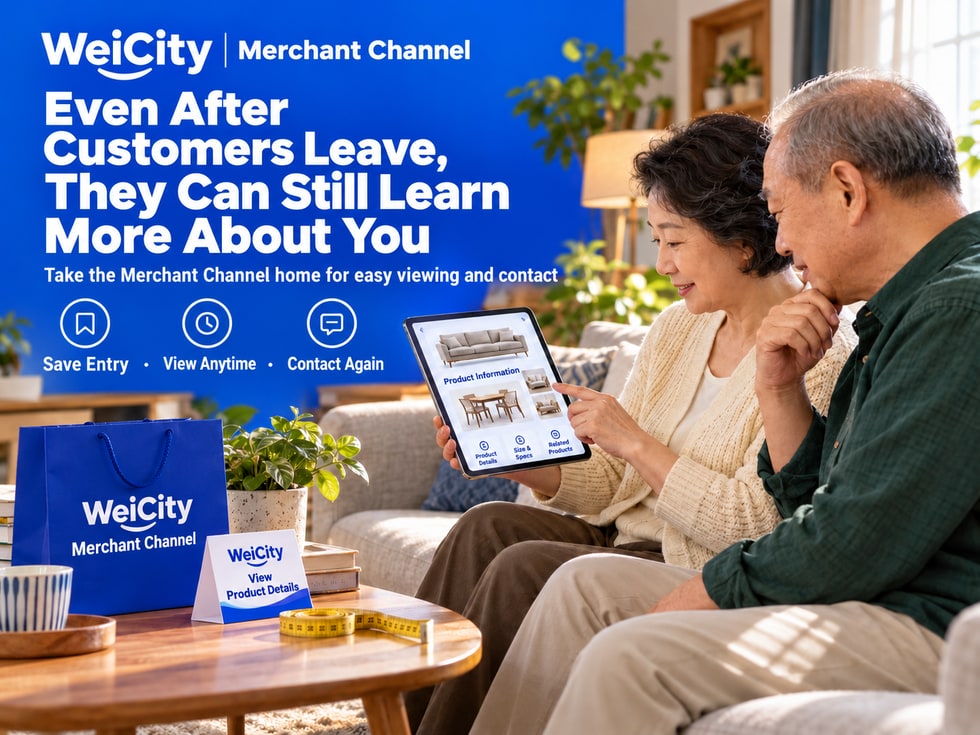 7 📱 Can you keep connecting with customers after they leave your store? Use WeiCity to link in-store and online experiences