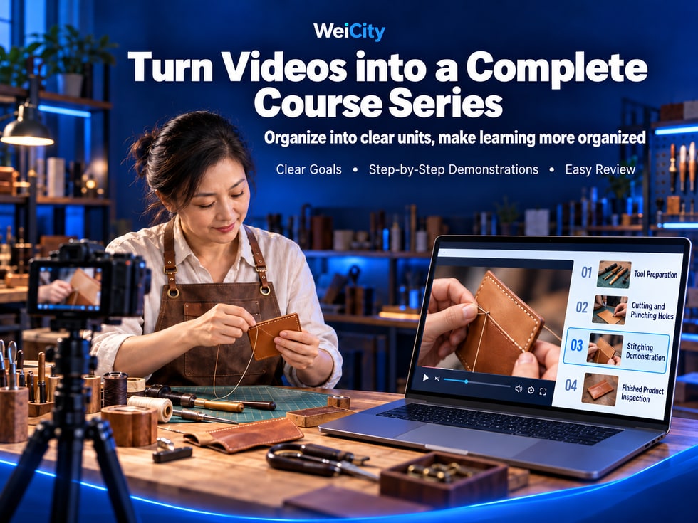 3 How to Arrange a Video Series: Organize Content into a Continuous Course